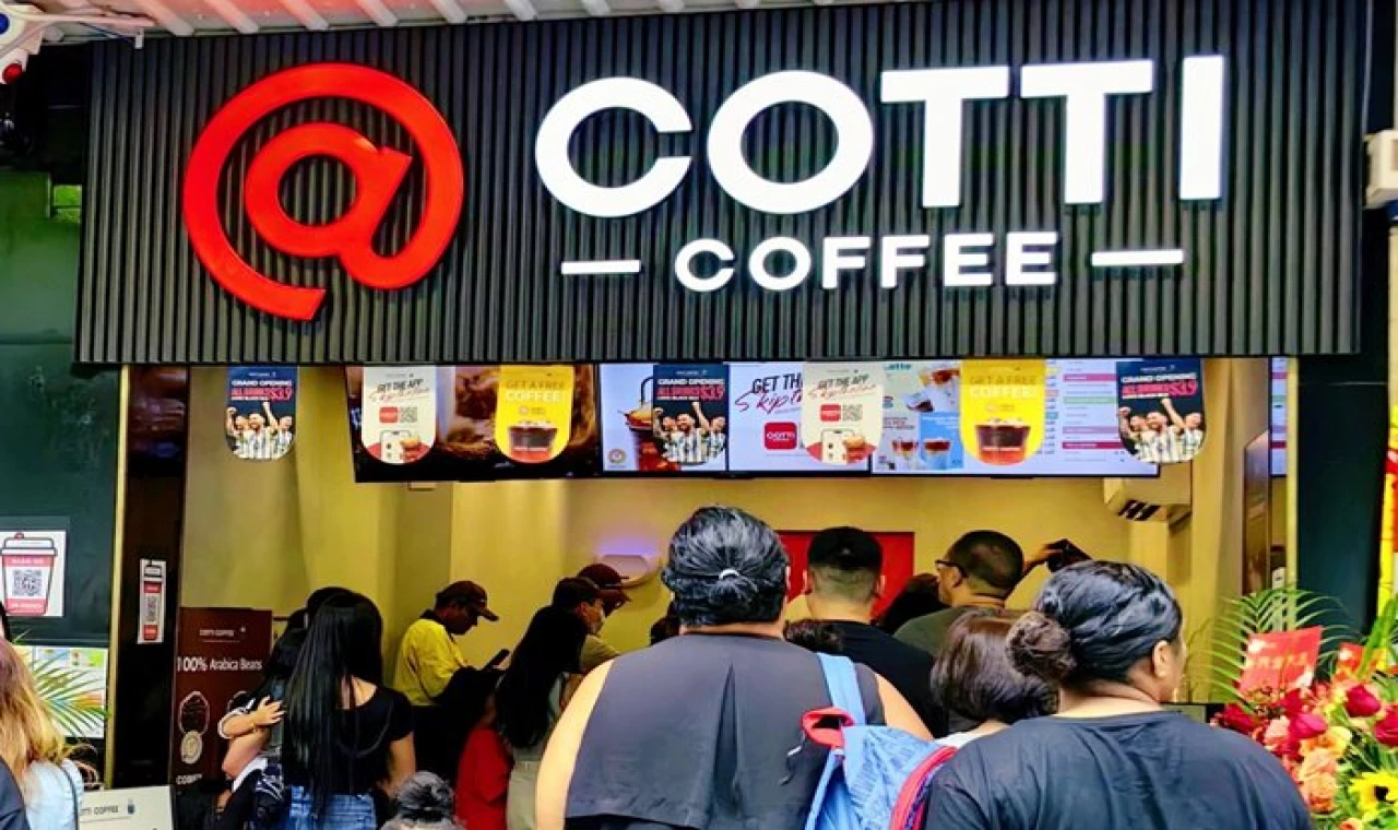 Çin'in Cotti Coffee'si Doha'daki mağazasıyla 10.000 mağazaya ulaştı