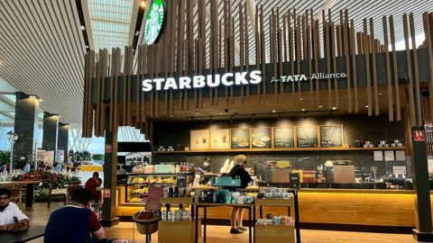 Tata Starbucks, Hindistan'ın en büyük markalı kahve dükkanı zinciri oldu